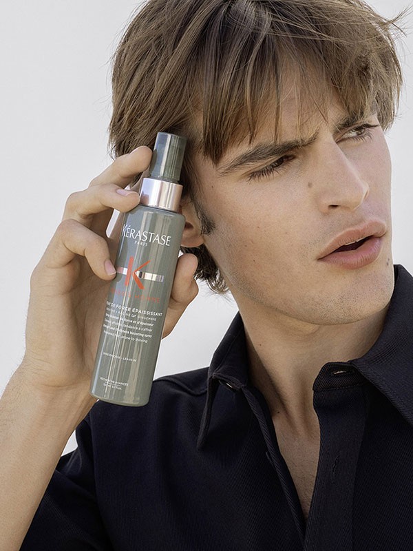 Kerastase Genesis Homme Spray de Force Epaisissant – spray fortifiant pentru volum si densitate