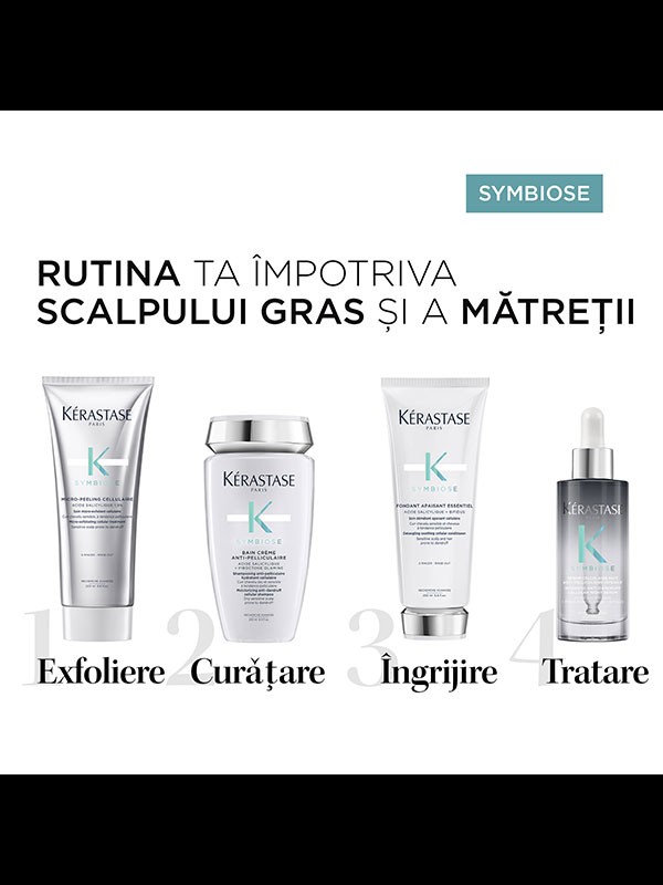 Kerastase Symbiose Fondant Apaisant Essentiel – balsam calmant si reechilibrant pentru scalpul sensibil cu matreata