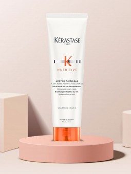 Kerastase Nutritive Nectar Thermique – lapte termo-protector anti-frizz pentru par uscat