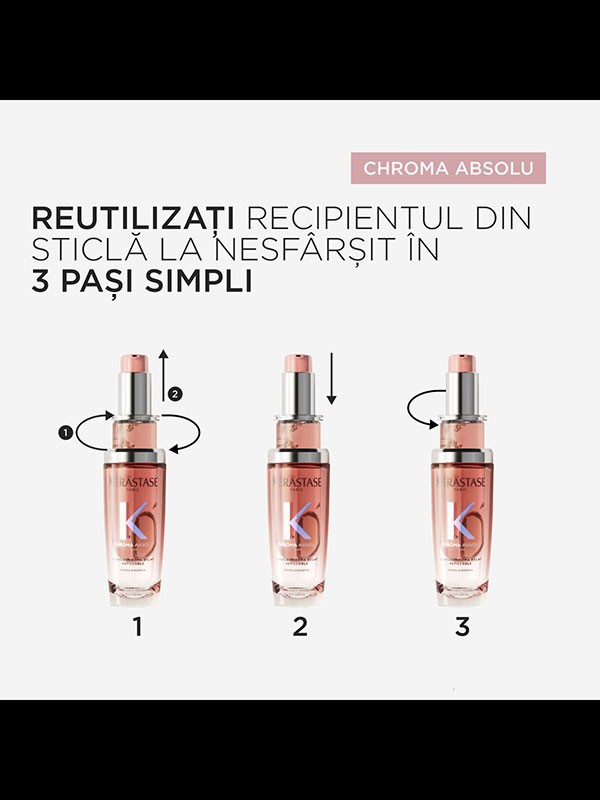 Kerastase L'Huile Chroma Eclat Refill – rezerva reutilizabila 75ml