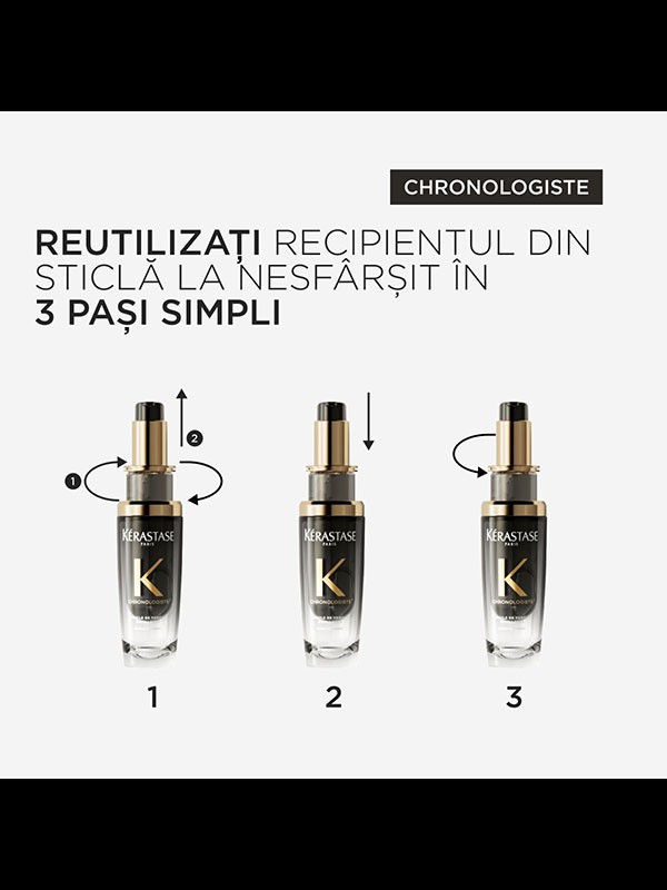 Kerastase Chronologiste Huile de Parfum Refill – rezerva ulei parfumat pentru par, 75ml