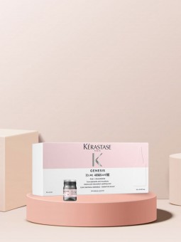 KERASTASE GENESIS CURE APAISANTE 10 x 6 ml - FIOLE CALMANTE SI HIDRATANTE PENTRU CONFORTUL SCALPULUI SENSIBIL