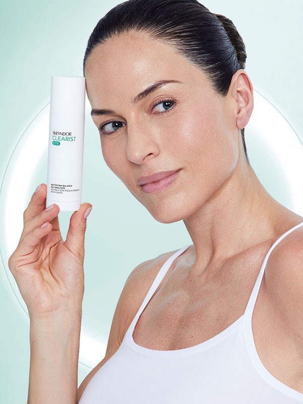 Skeyndor Mattifying Balance Gel-Emulsion - Gel-emulsie matifianta pentru ten mixt sau gras, predispus la acnee